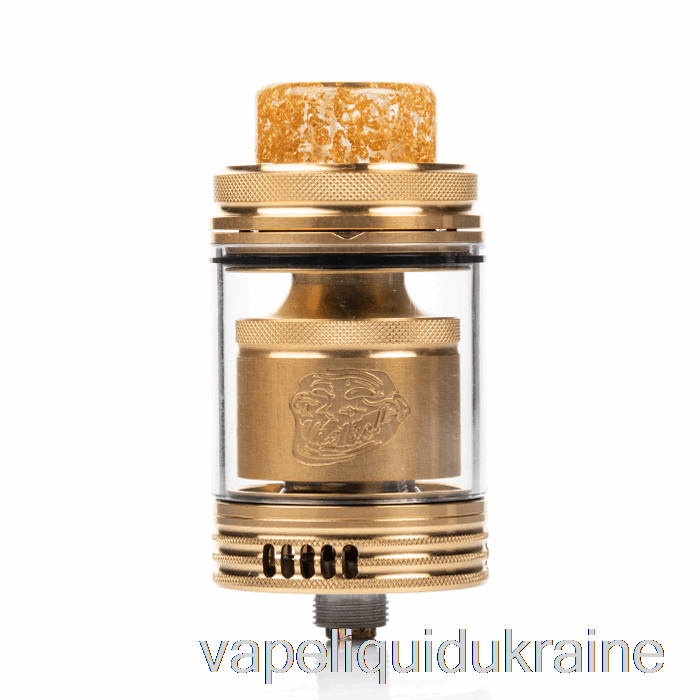 Vape Liquid Ukraine Wotofo The TROLL X 24mm RTA Gold